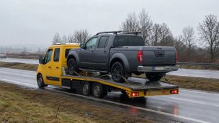 Transport pickupa na lawecie – Łomża